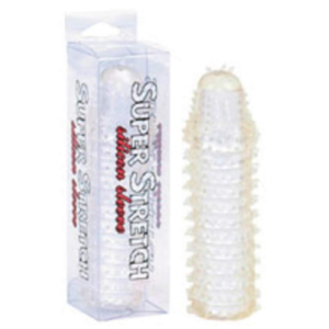 Super stretch transparent silicone sleeve
